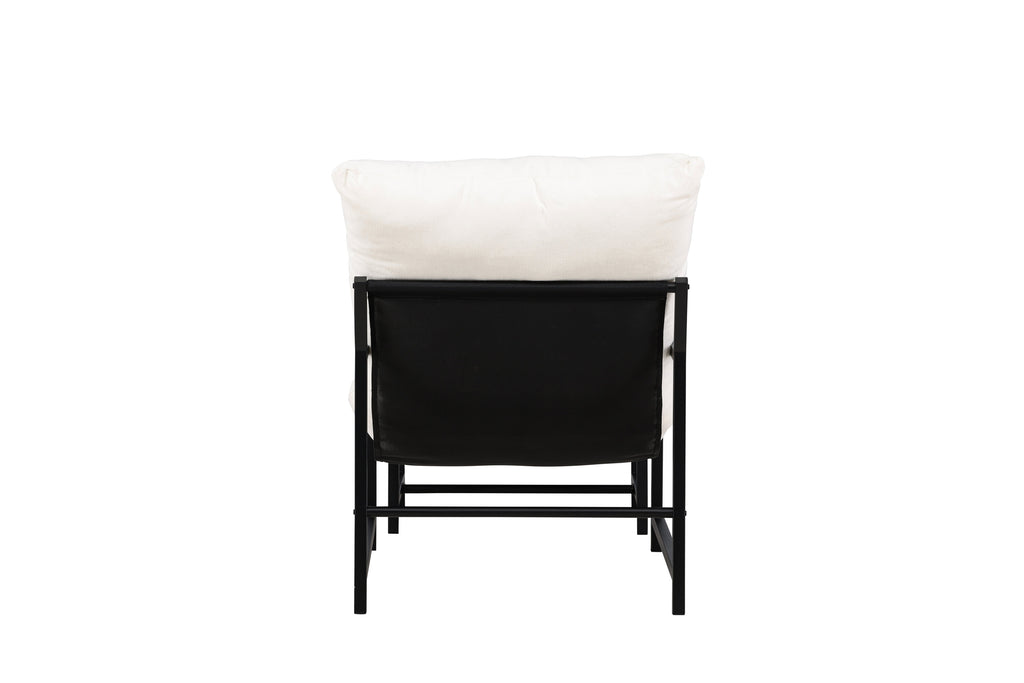 Corso vilfåtölj svart/beige