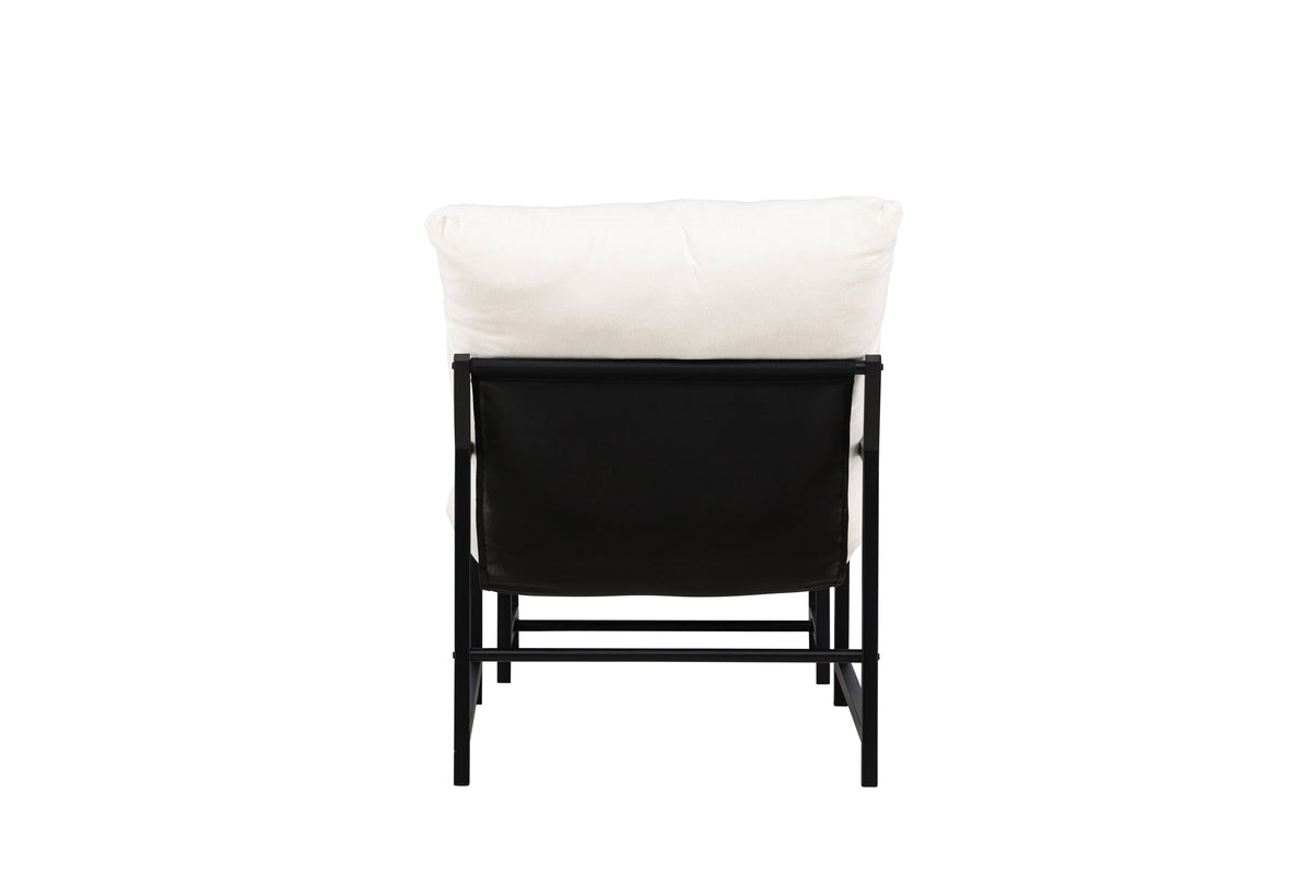 Corso vilfåtölj svart/beige