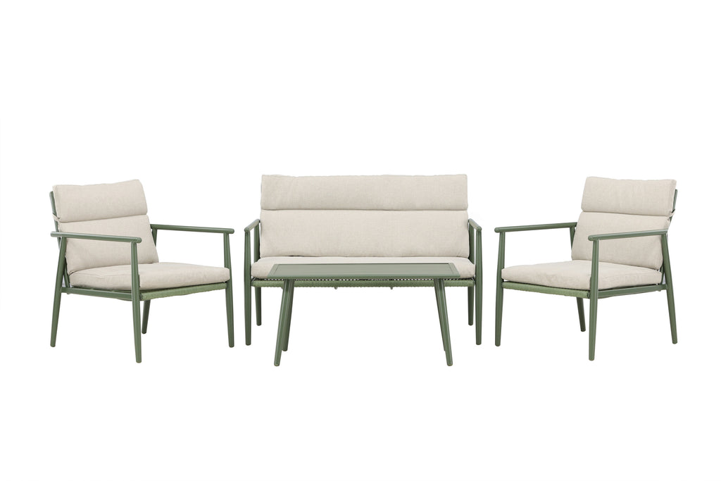 Mazzaro soffgrupp grön/beige