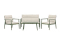 Mazzaro soffgrupp grön/beige