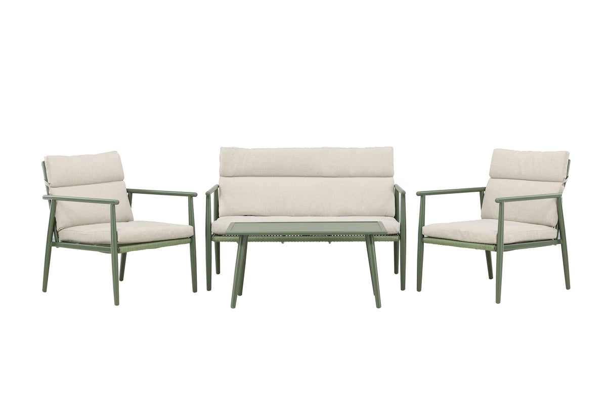 Mazzaro soffgrupp grön/beige