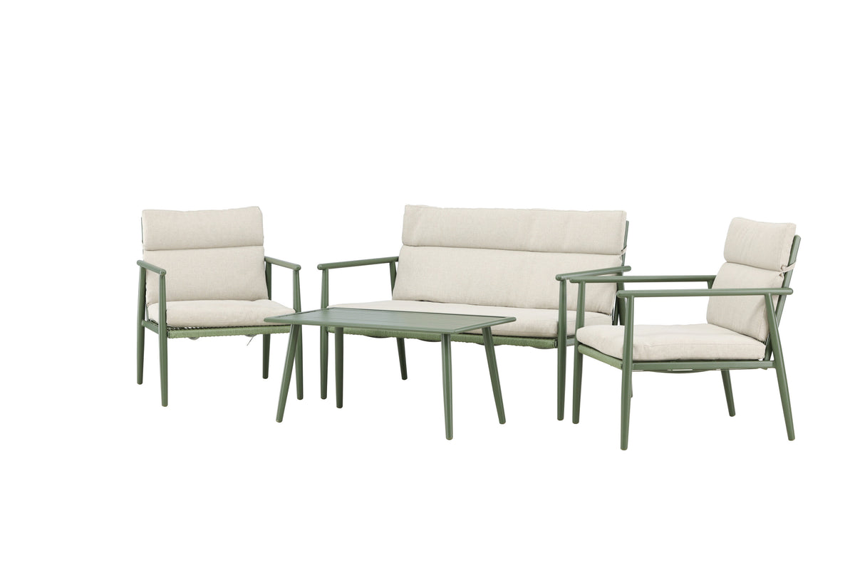 Mazzaro soffgrupp grön/beige