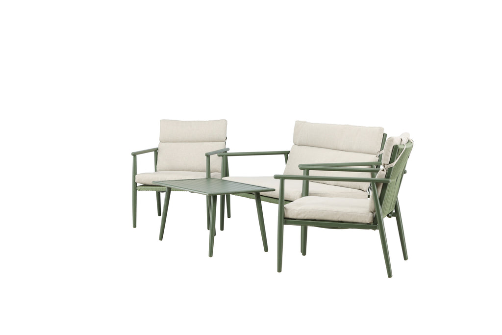 Mazzaro soffgrupp grön/beige