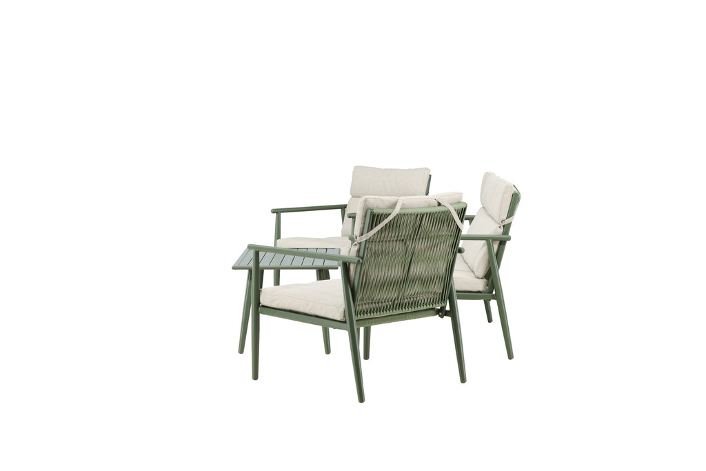 Mazzaro soffgrupp grön/beige