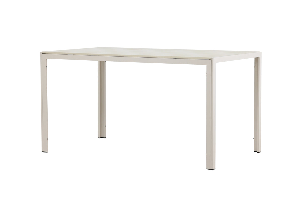 Mirko matbord 140x80x74 cm beige