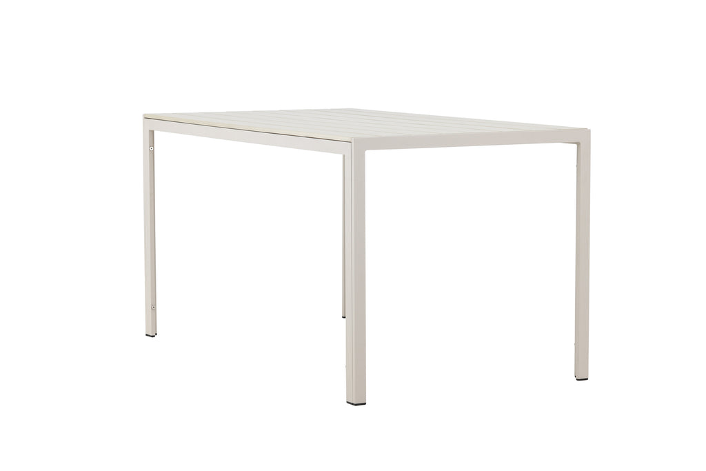 Mirko matbord 140x80x74 cm beige