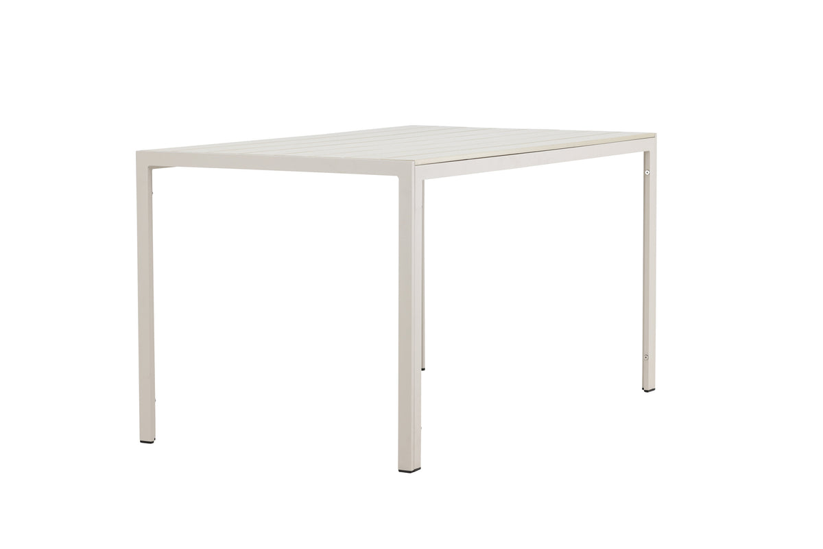 Mirko matbord 140x80x74 cm beige