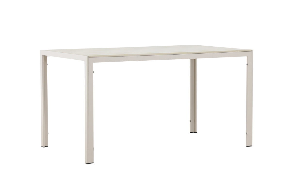 Mirko matbord 140x80x74 cm beige