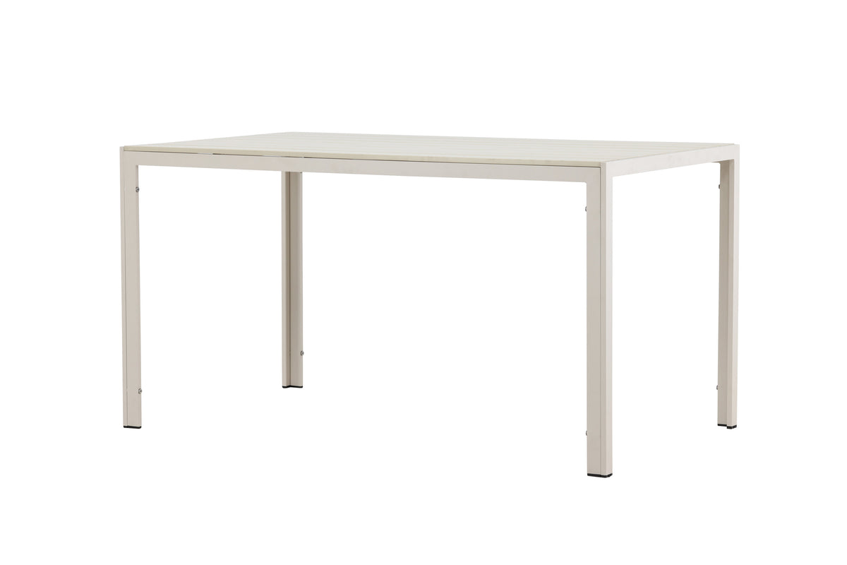 Mirko matbord 140x80x74 cm beige