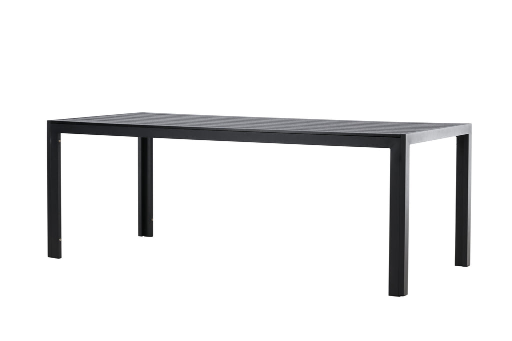 Mirko matbord 205x90x74 cm svart