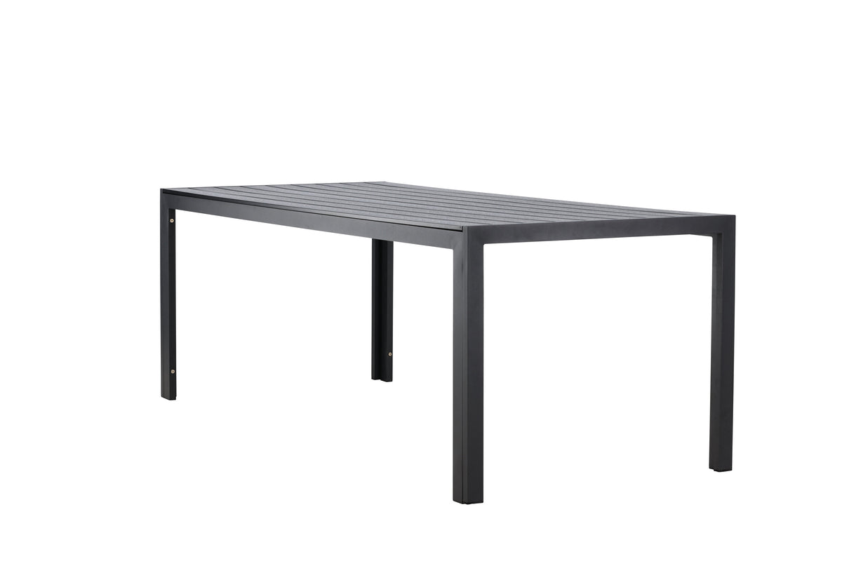 Mirko matbord 205x90x74 cm svart
