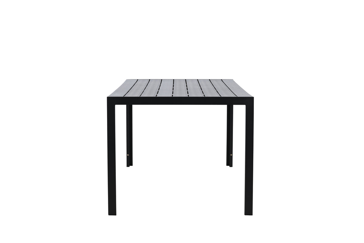 Mirko matbord 205x90x74 cm svart