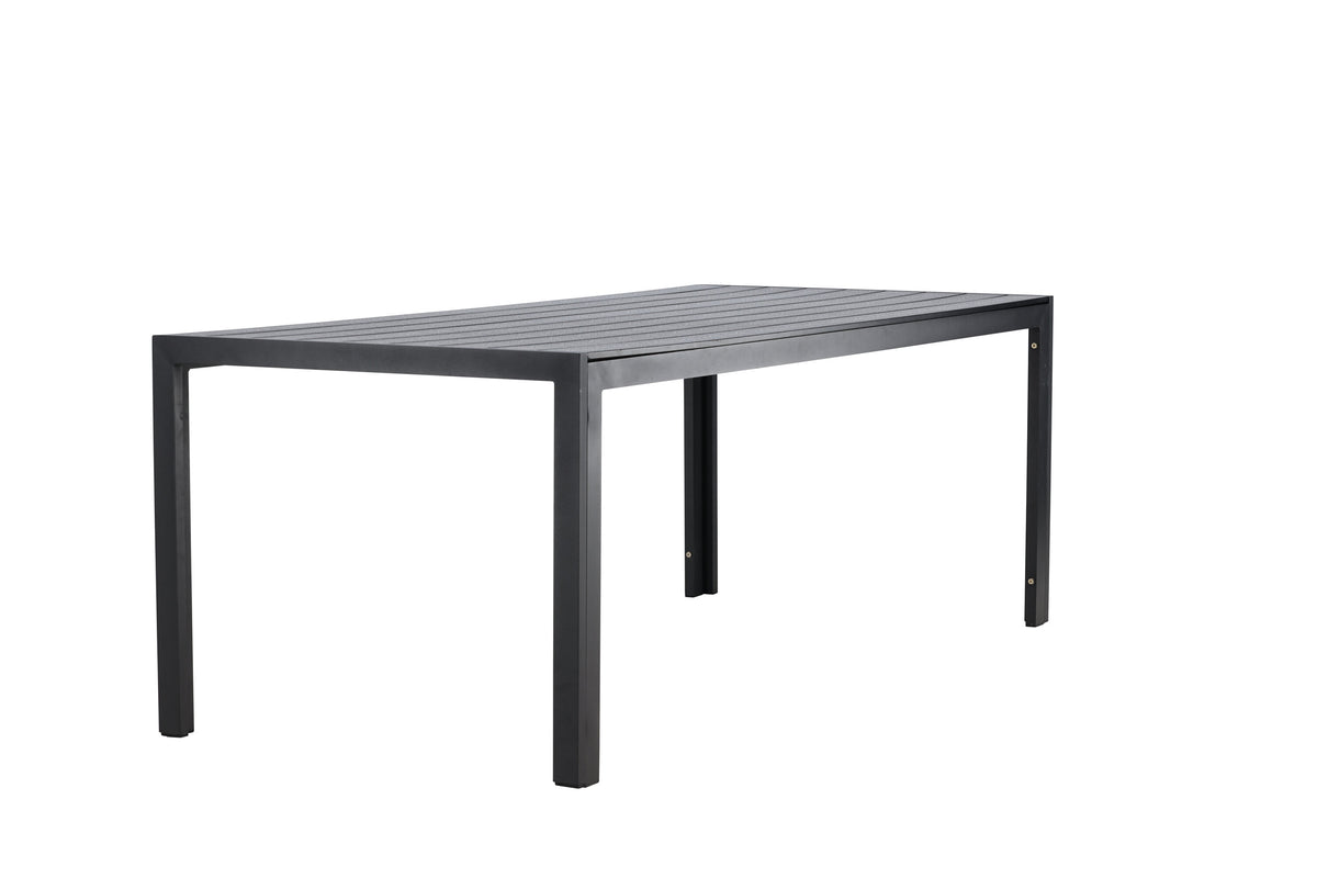 Mirko matbord 205x90x74 cm svart
