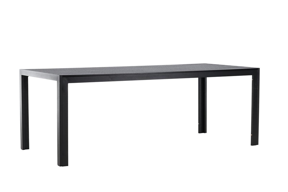 Mirko matbord 205x90x74 cm svart