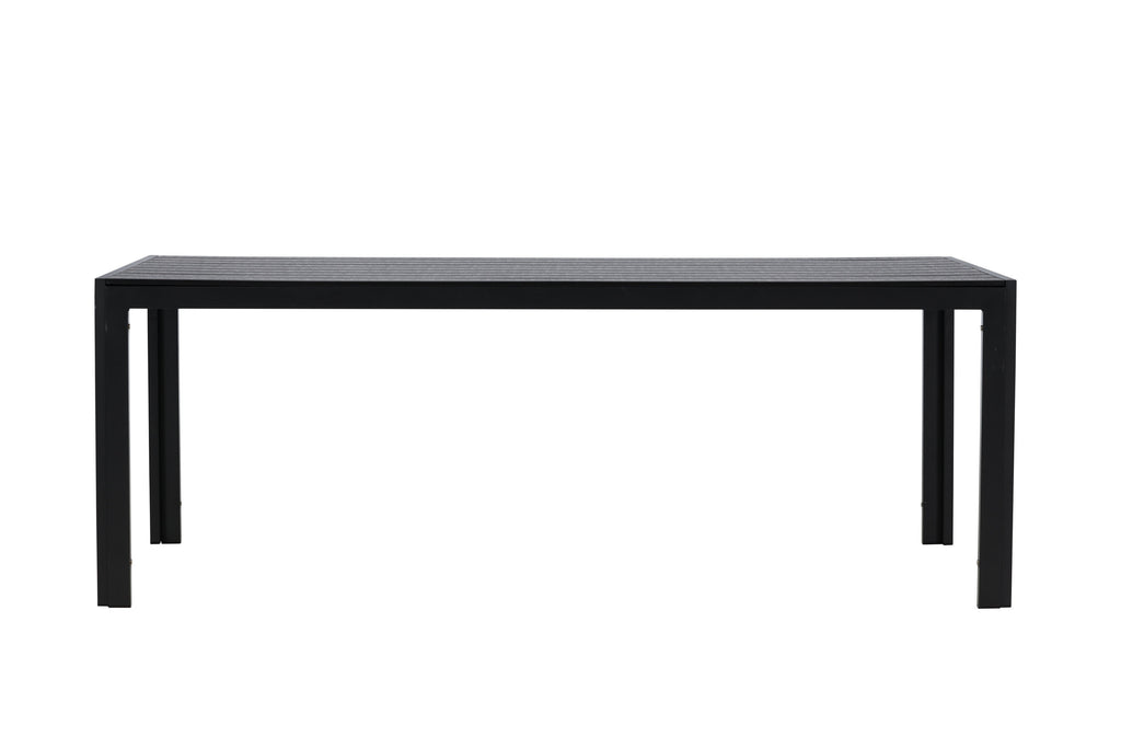 Mirko matbord 205x90x74 cm svart