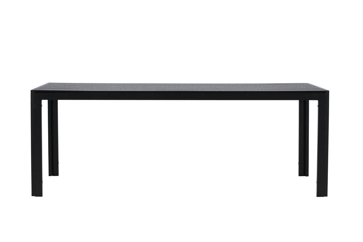 Mirko matbord 205x90x74 cm svart