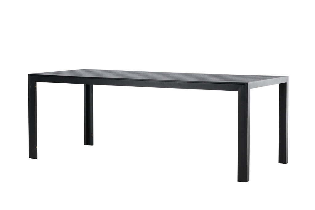 Mirko matbord 205x90x74 cm svart