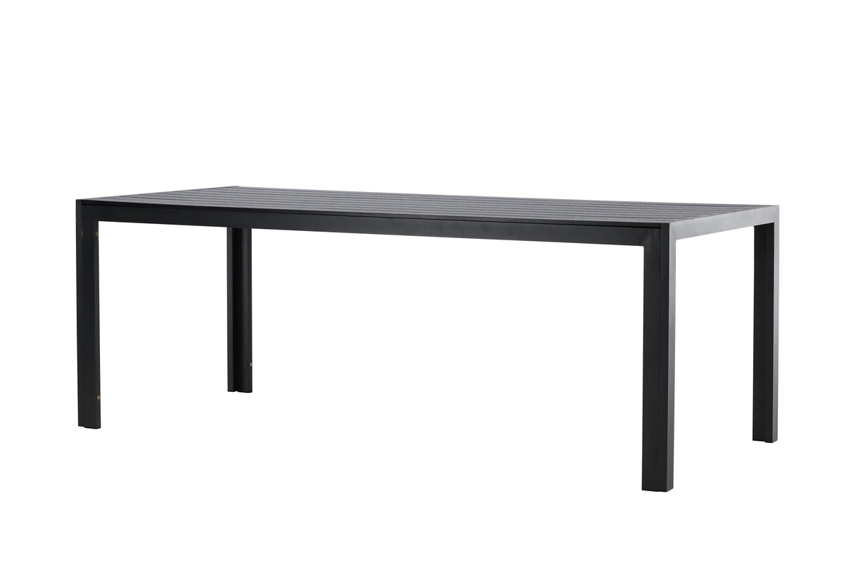 Mirko matbord 205x90x74 cm svart