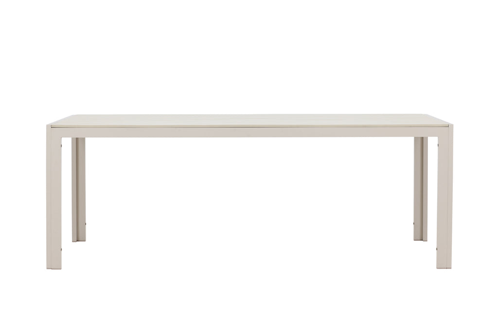 Mirko matbord 205x90x74 cm beige