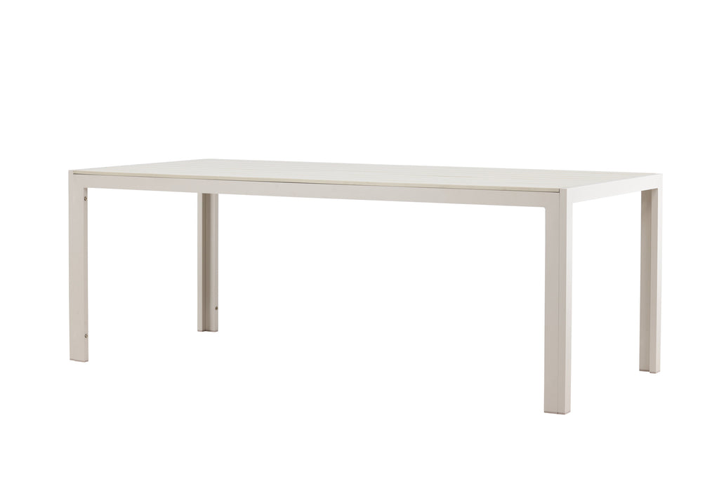 Mirko matbord 205x90x74 cm beige