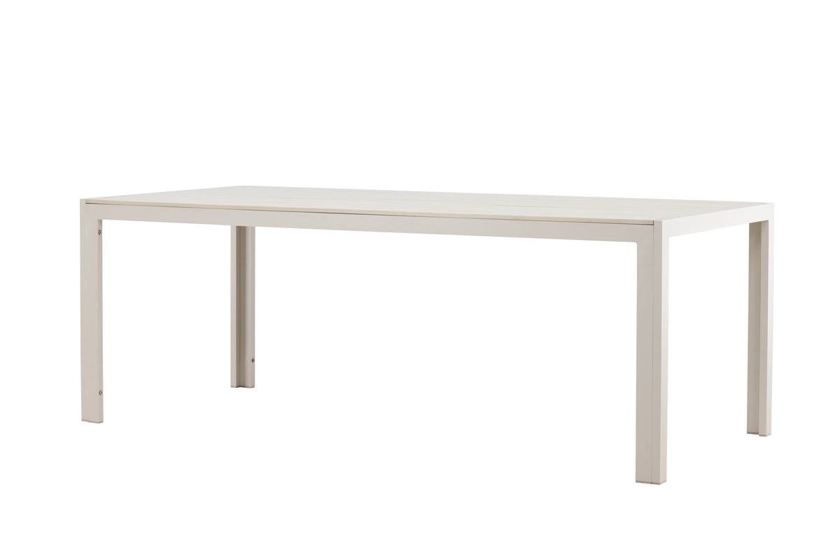 Mirko matbord 205x90x74 cm beige