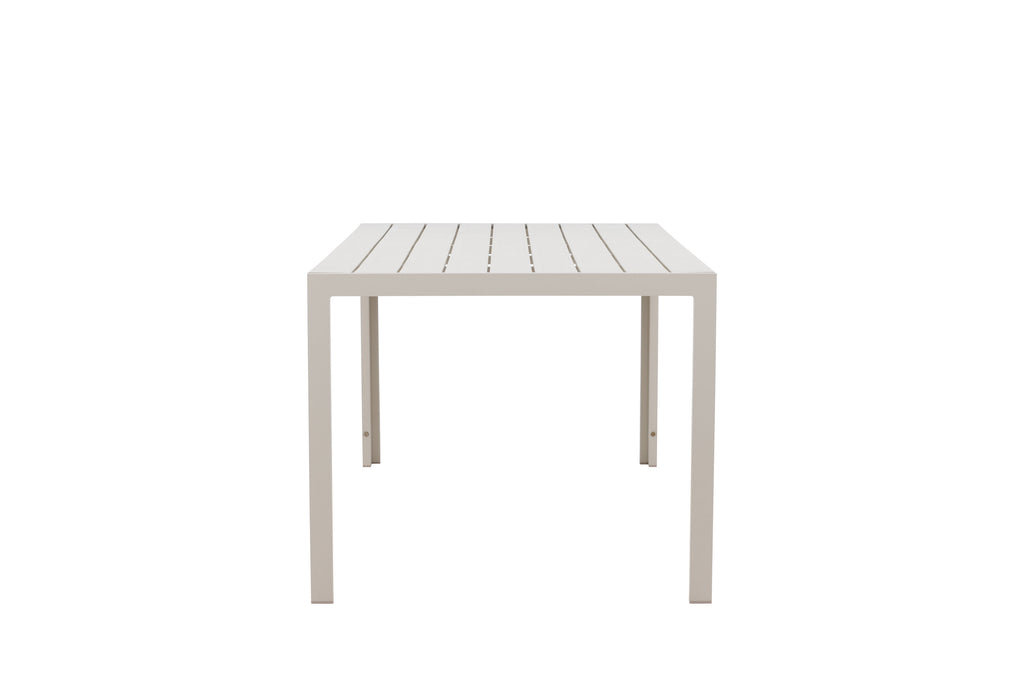 Mirko matbord 205x90x74 cm beige