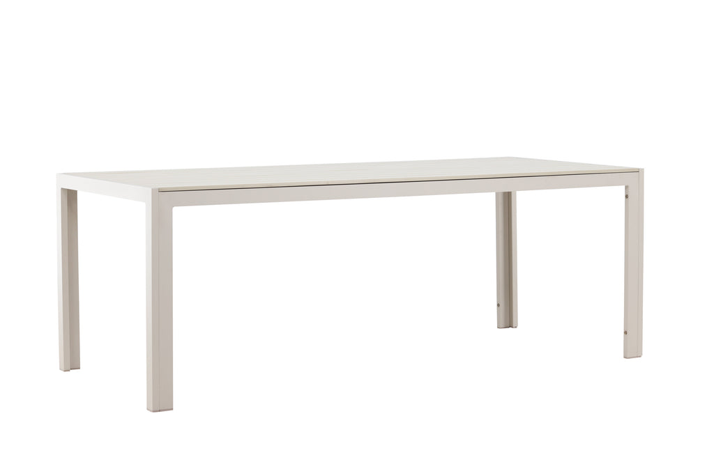 Mirko matbord 205x90x74 cm beige