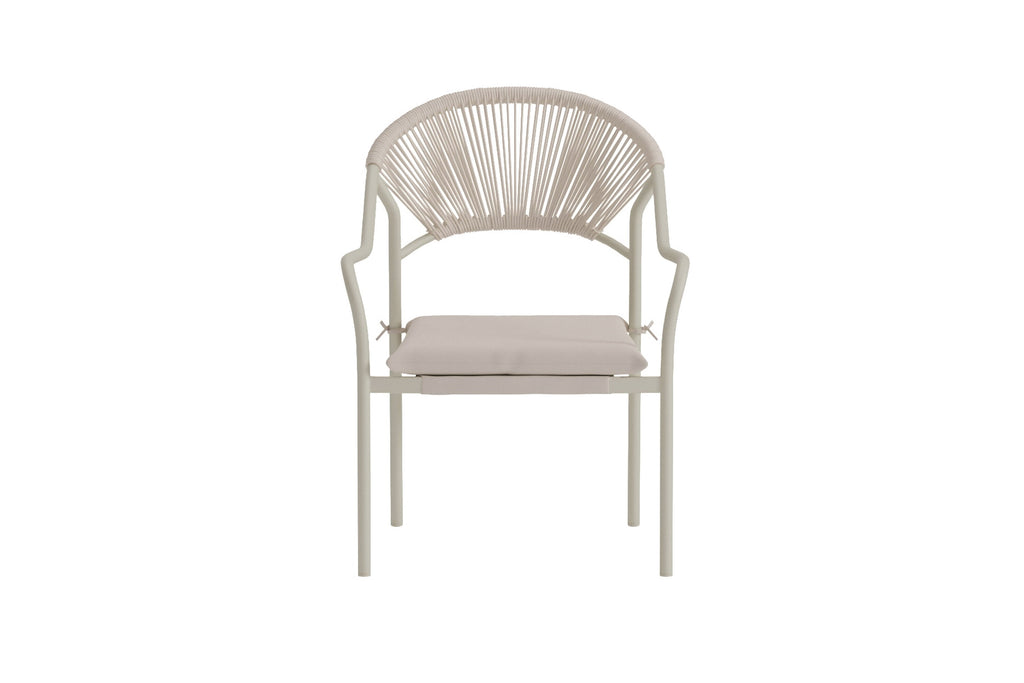 Paros matstol beige