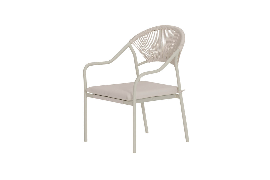 Paros matstol beige