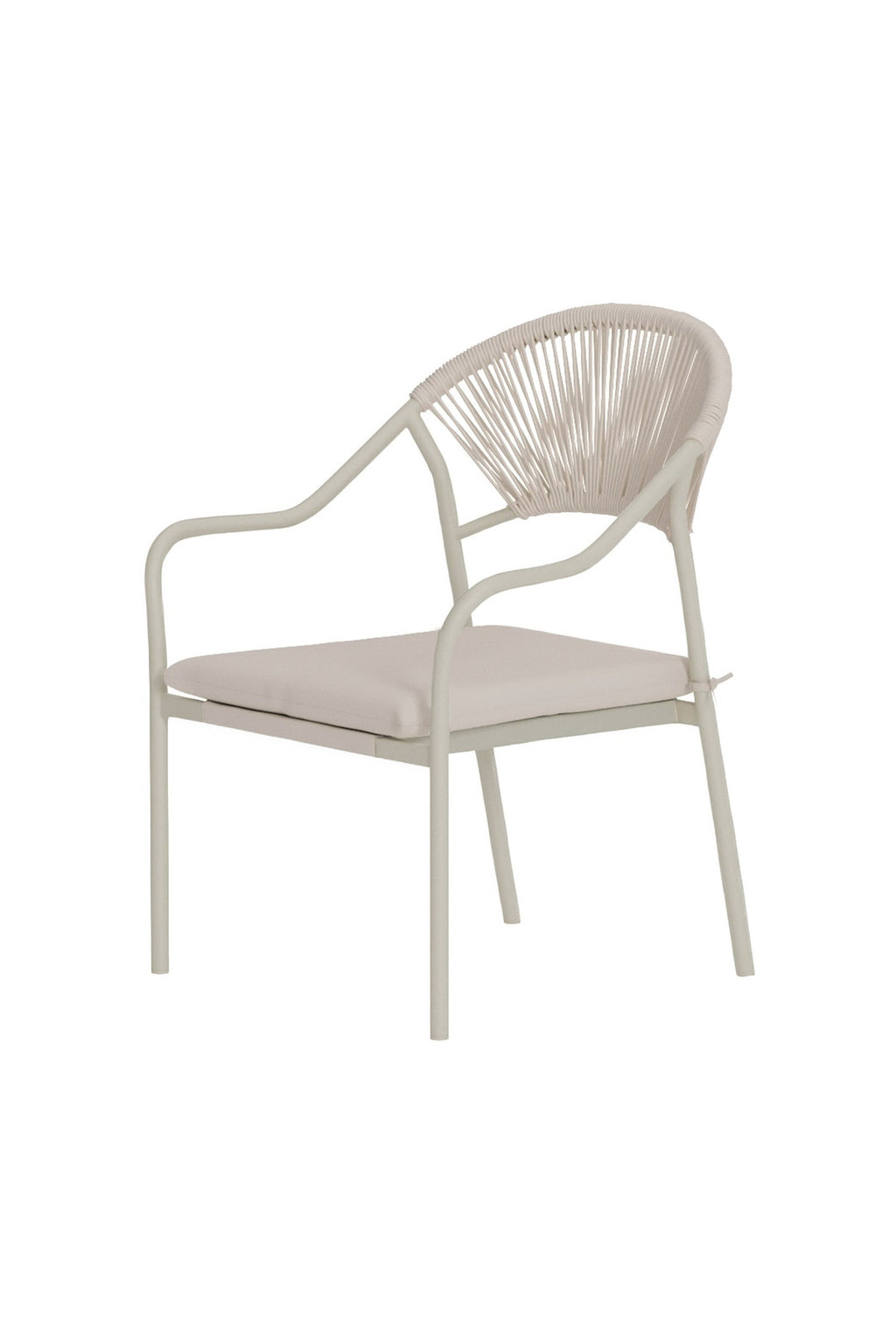 Paros matstol beige