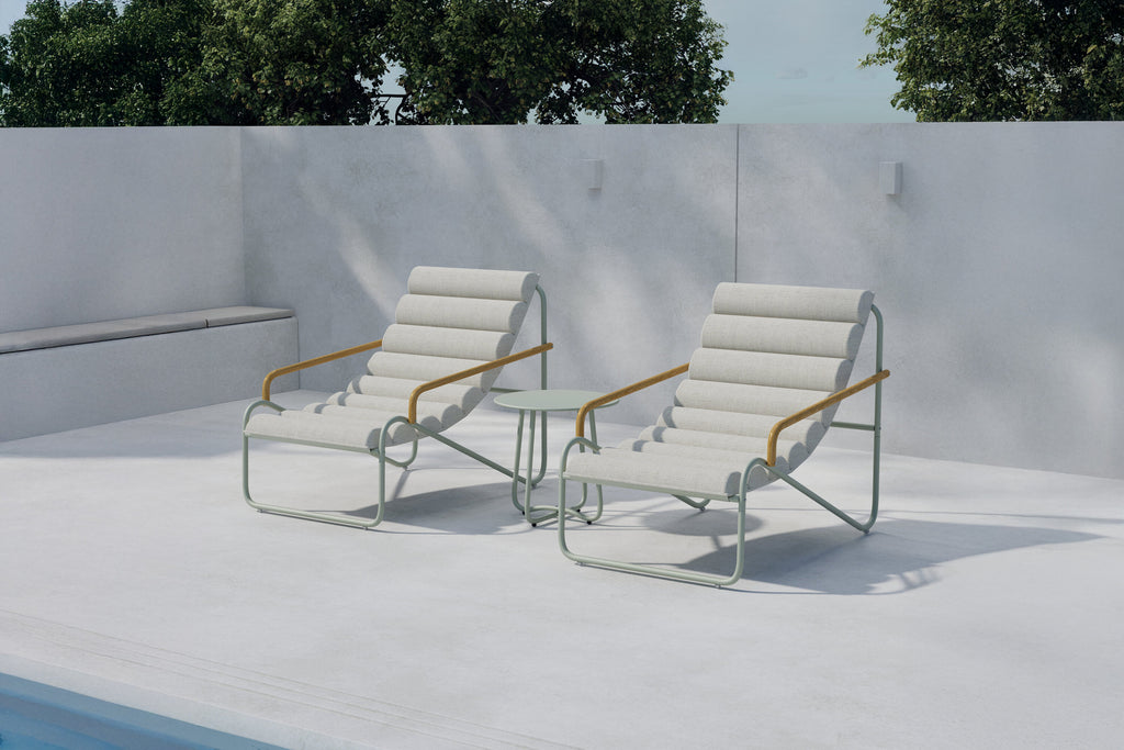 Ithaka loungegrupp salviagrön/beige