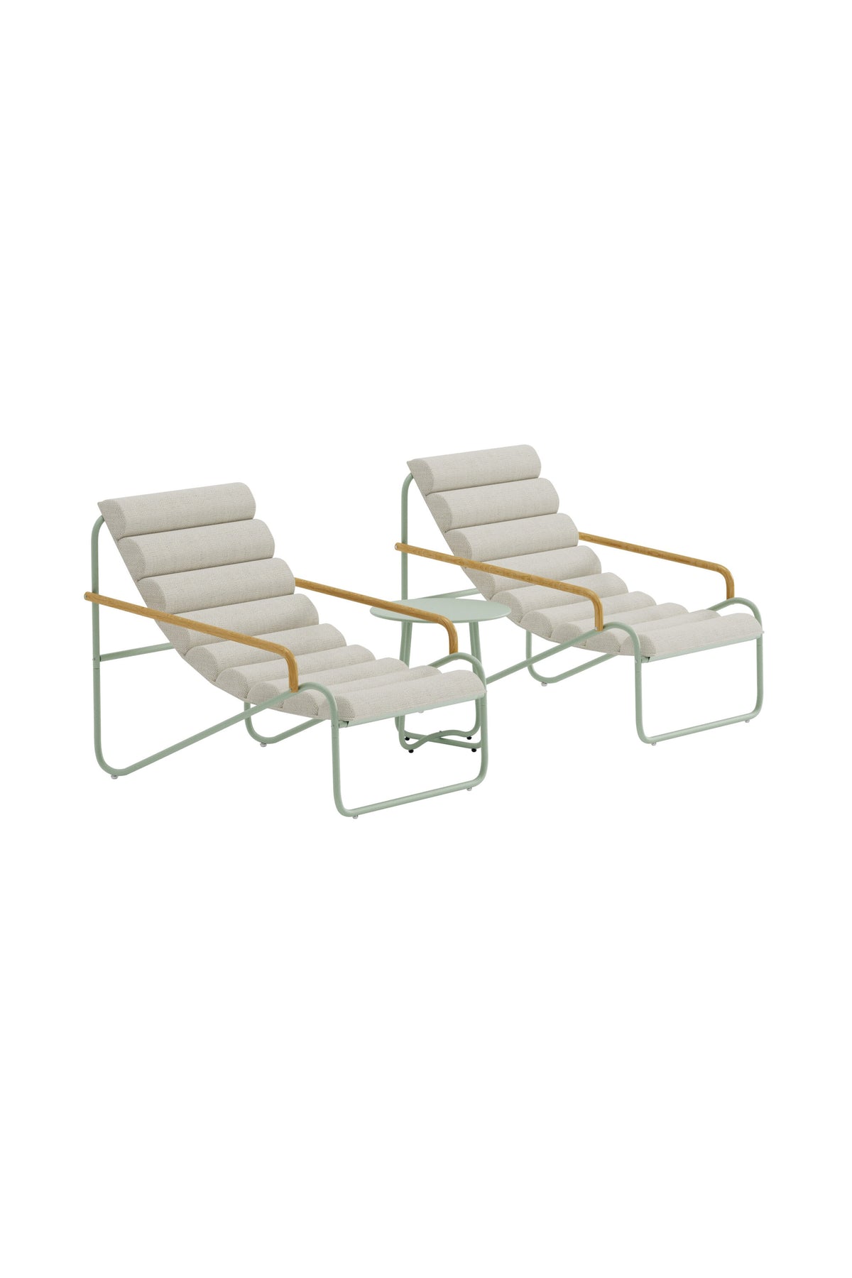 Ithaka loungegrupp salviagrön/beige