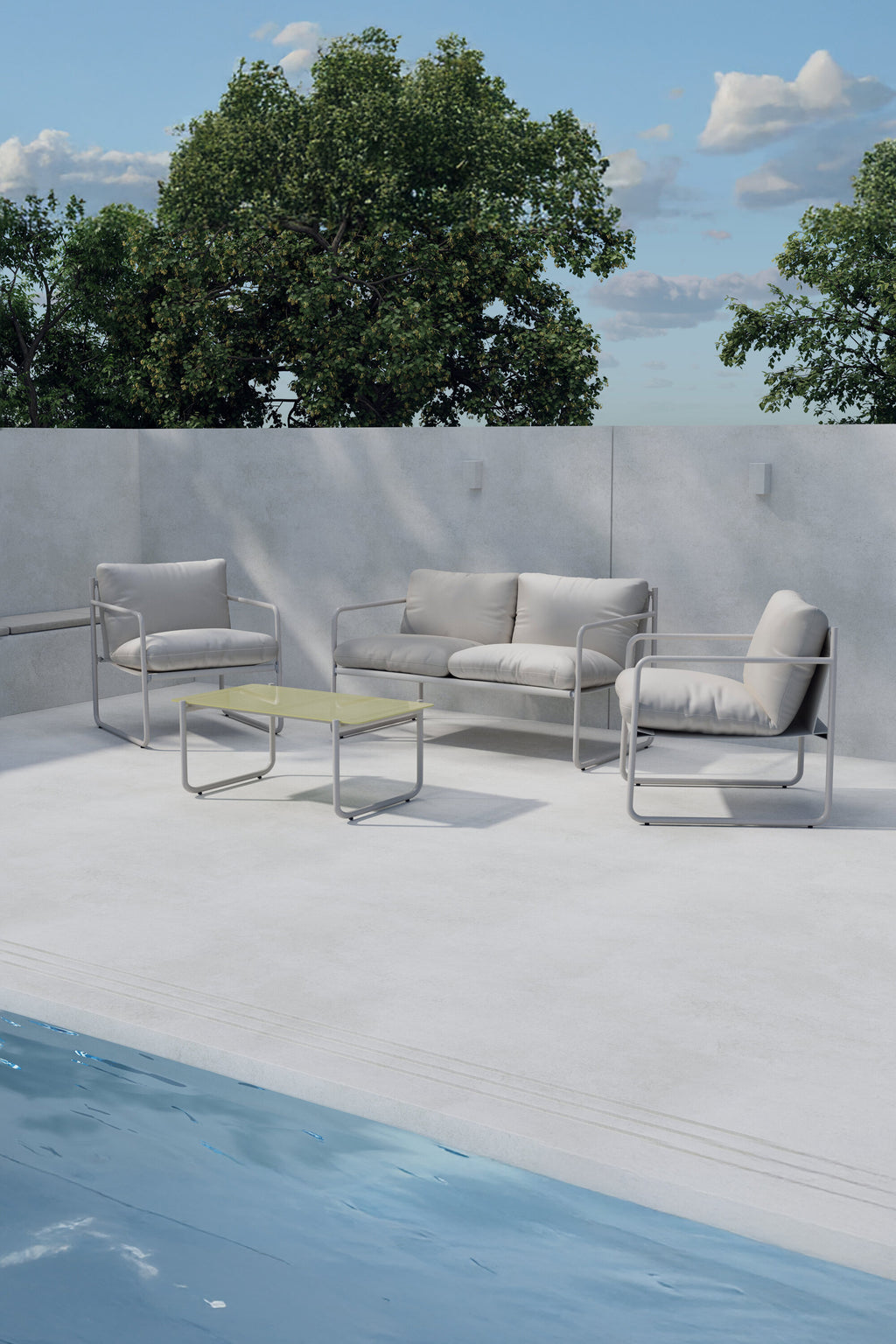 Thassos soffgrupp beige