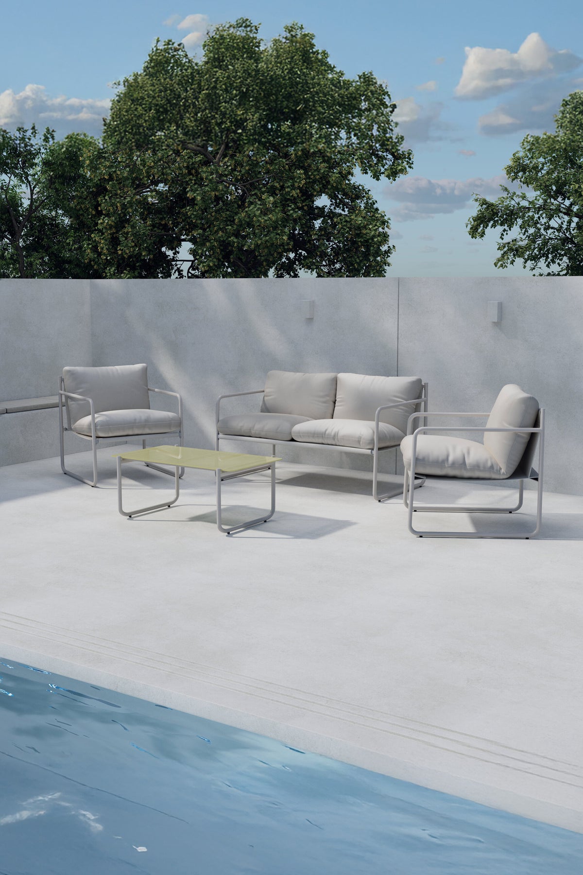 Thassos soffgrupp beige
