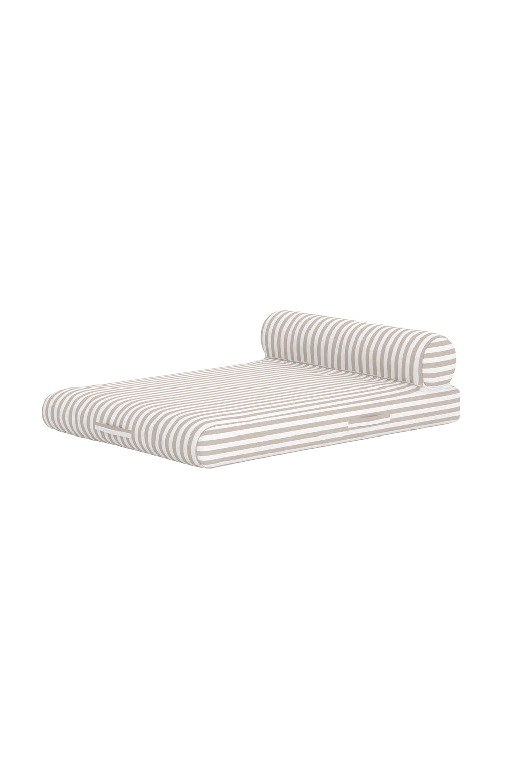 Redang uppblåsbar solsäng 188x135x22 + Ø29 cm vit- och beigerandig