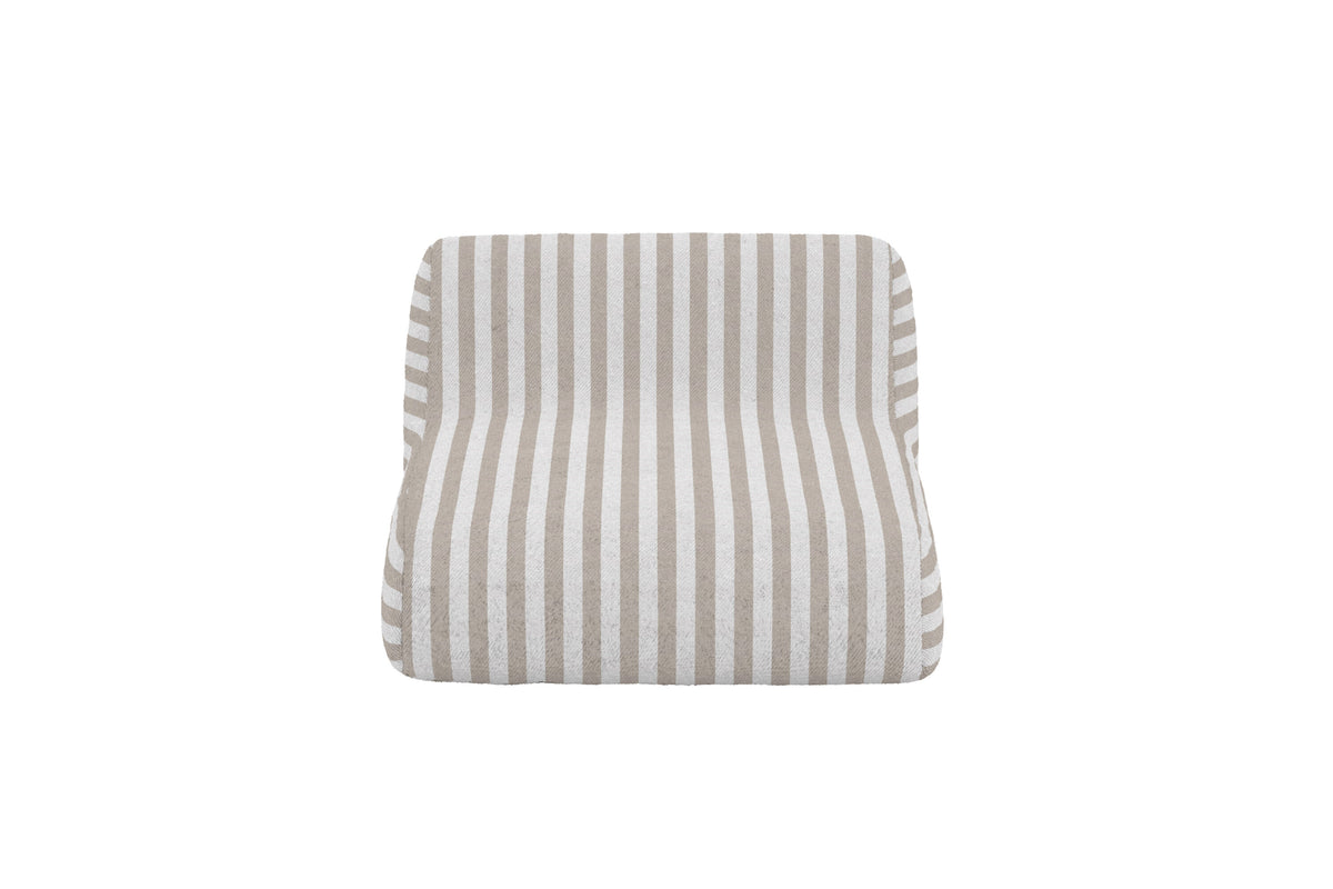 Redang uppblåsbar solsäng 168,5x85x51x22 cm vit- och beigerandig