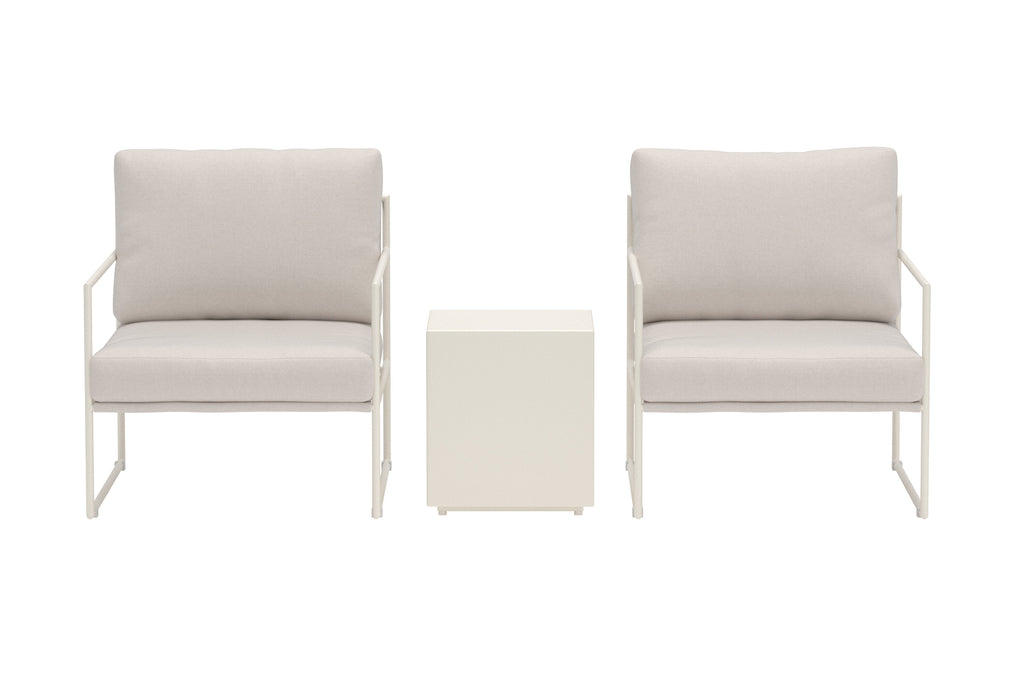 Lissabon soffgrupp 3 delar beige