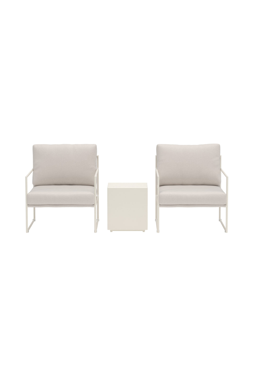 Lissabon soffgrupp 3 delar beige