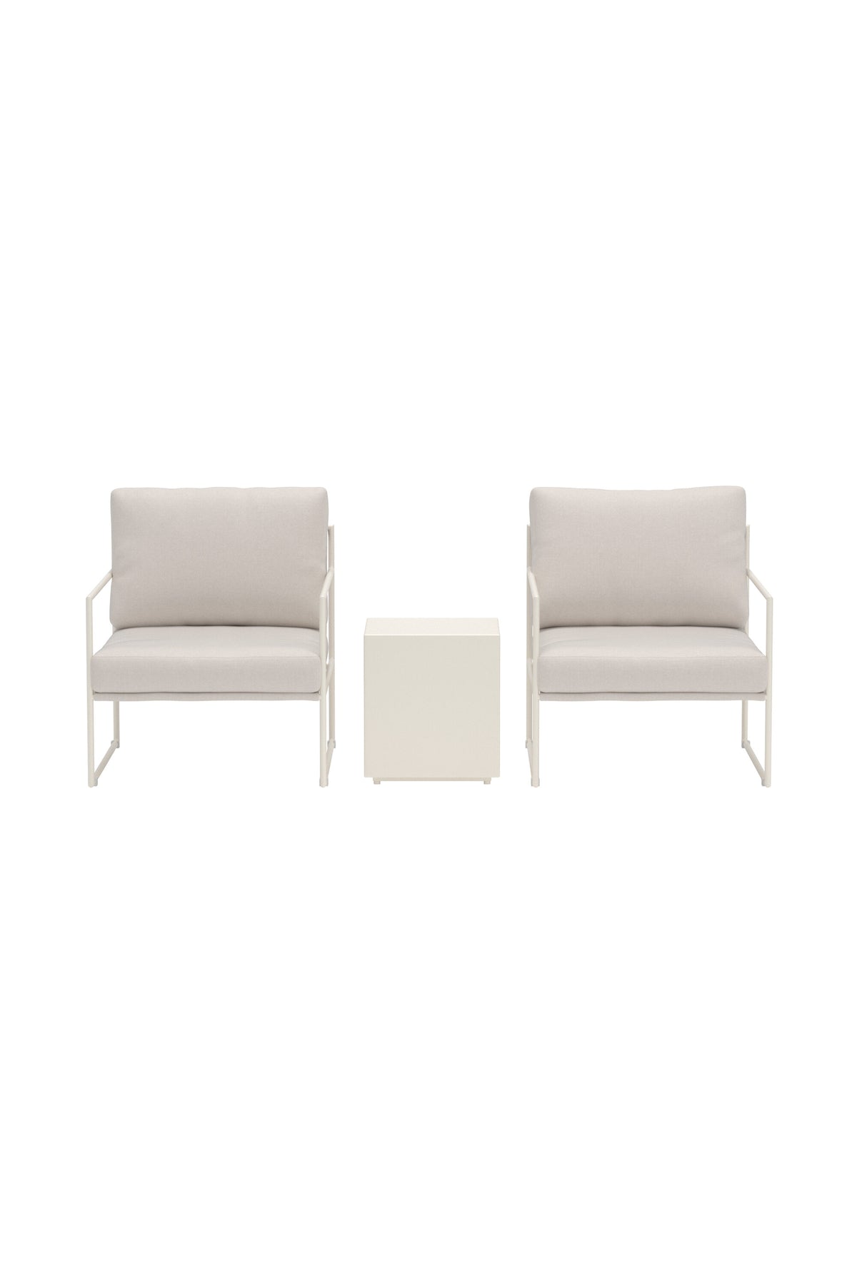 Lissabon soffgrupp 3 delar beige