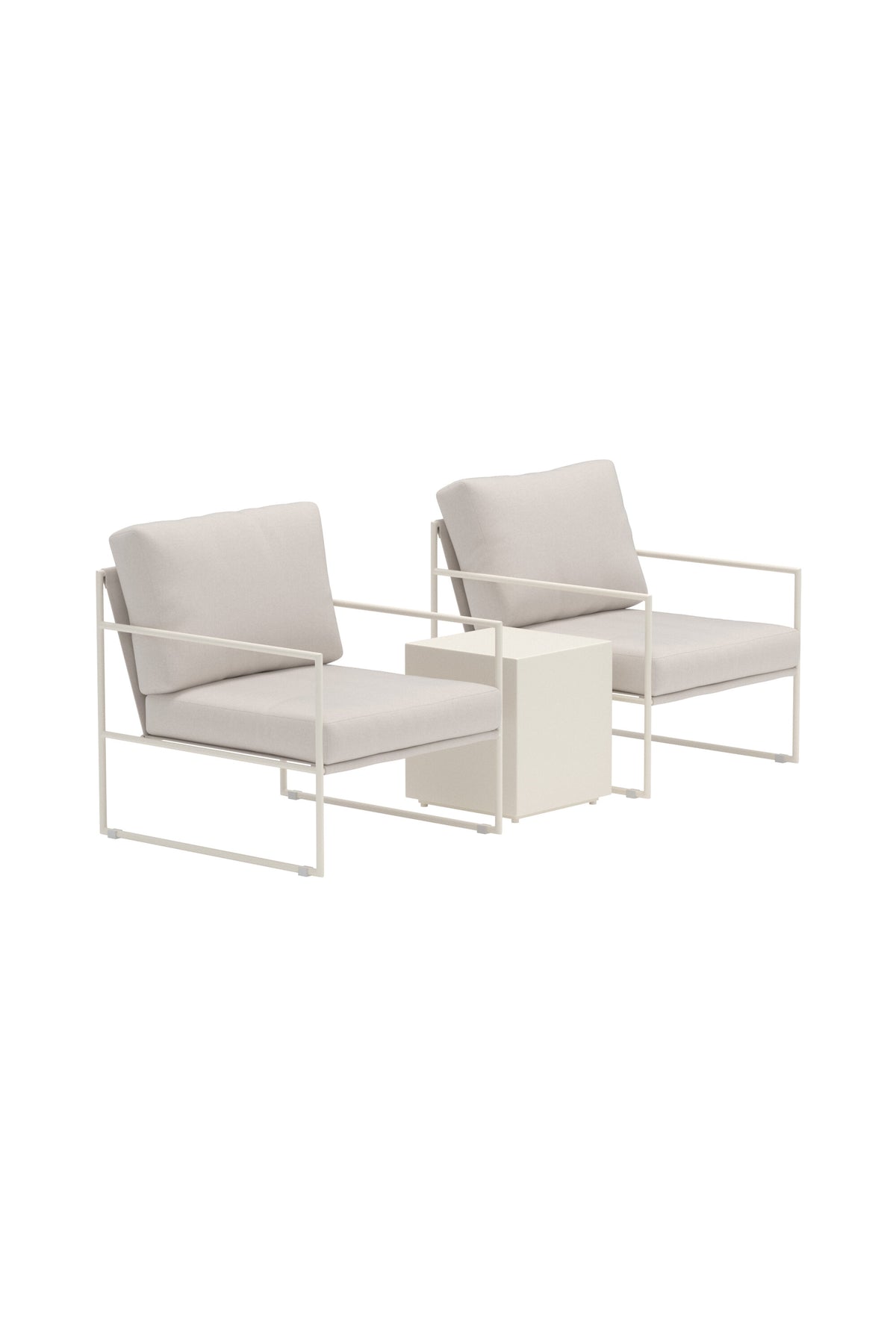 Lissabon soffgrupp 3 delar beige