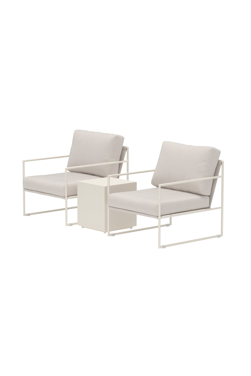 Lissabon soffgrupp 3 delar beige