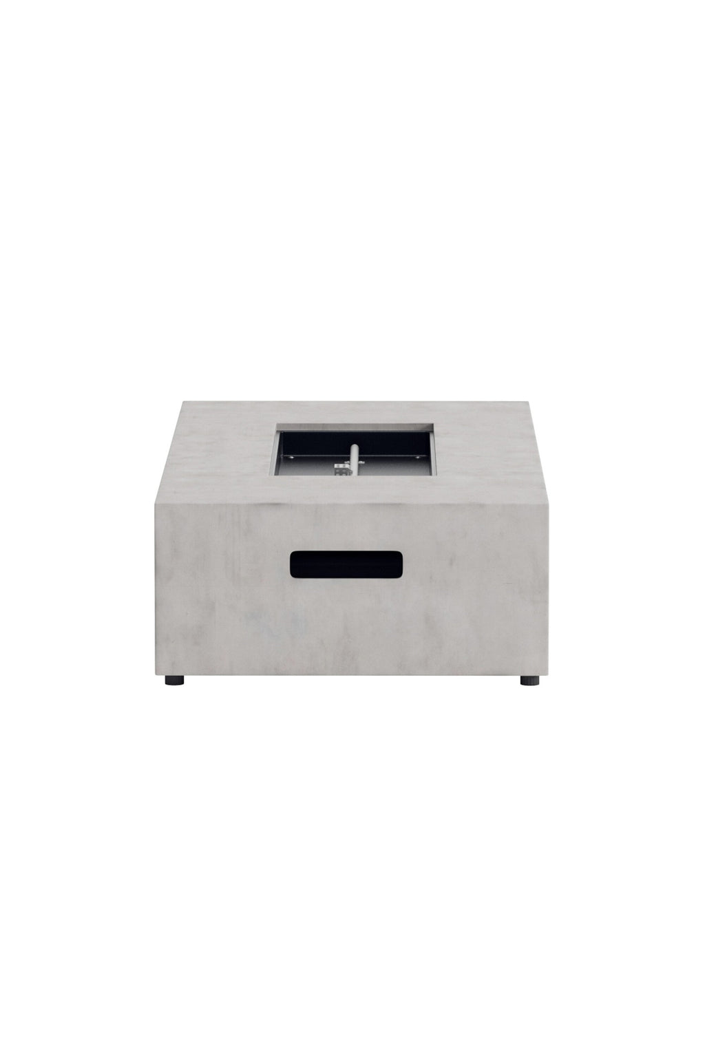 Kea rektangulär eldstad 137x69x31 cm grå