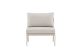 Copacabana mittmodul beige med beige dynor