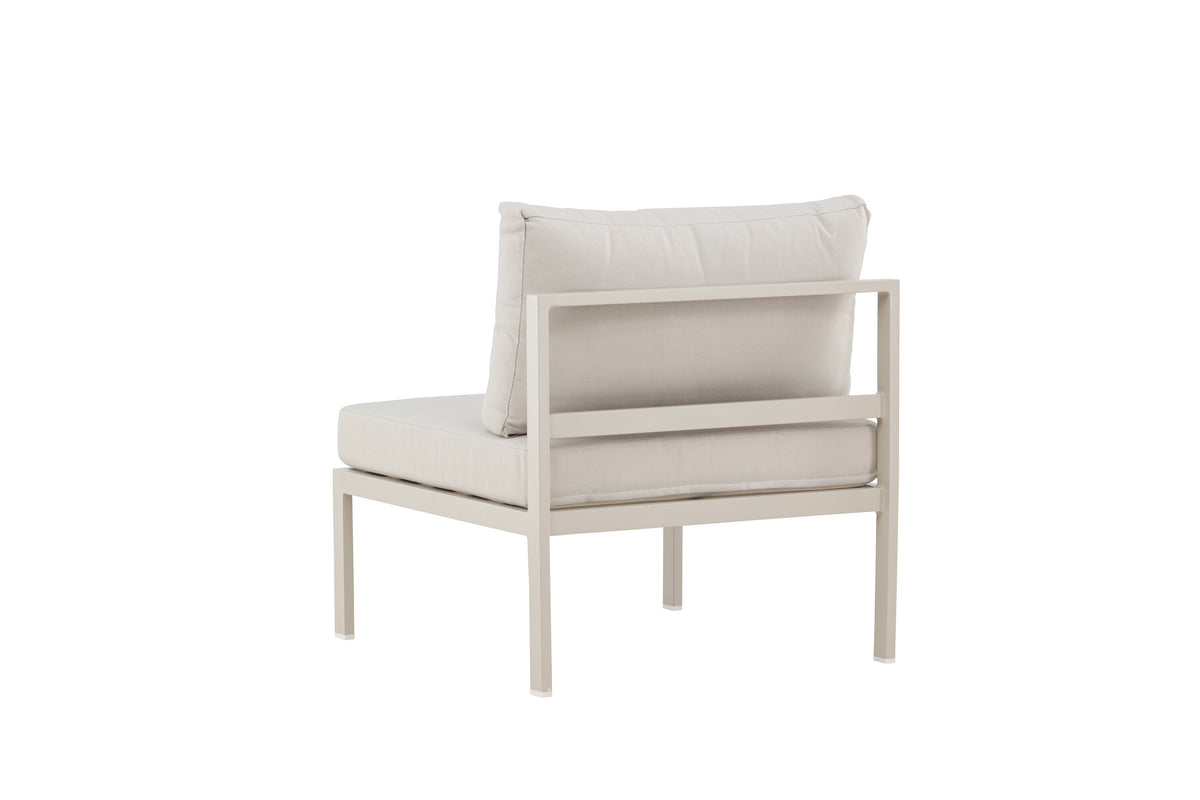 Copacabana mittmodul beige med beige dynor