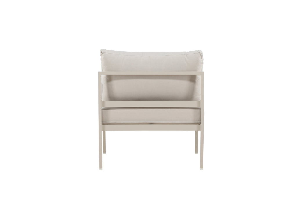Copacabana mittmodul beige med beige dynor