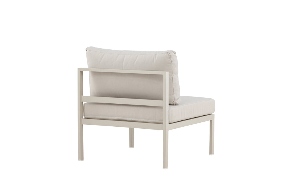 Copacabana mittmodul beige med beige dynor