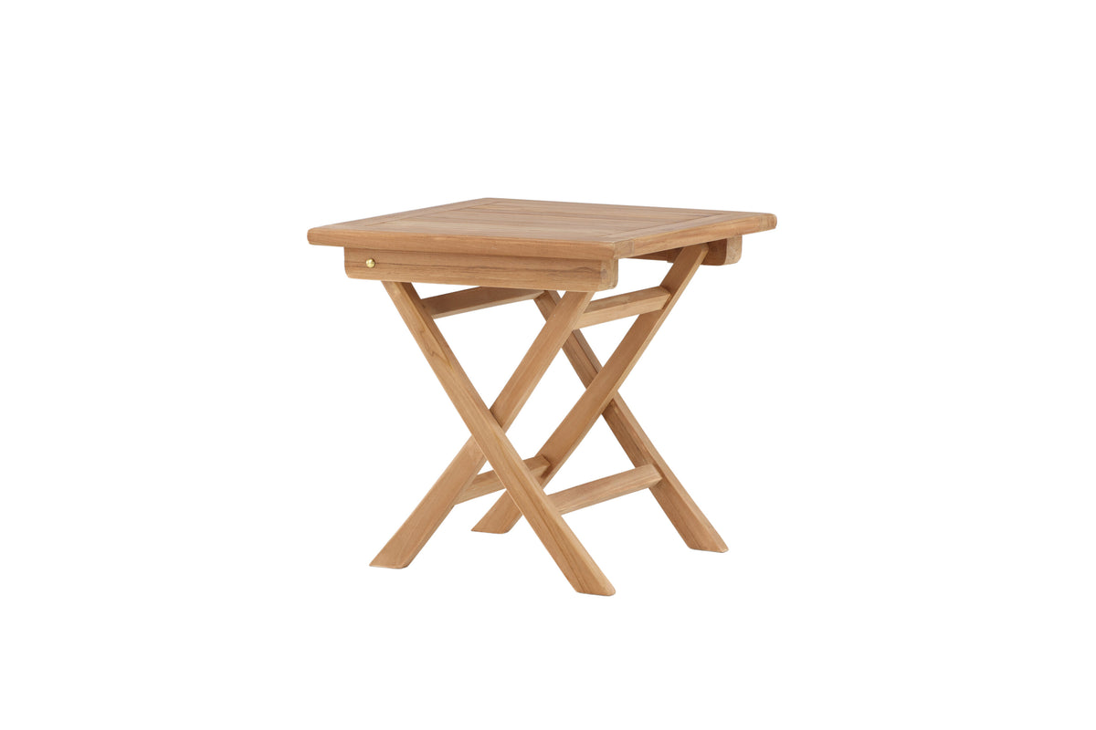 Kenya soffbord 50x50 cm i naturfärgad teak