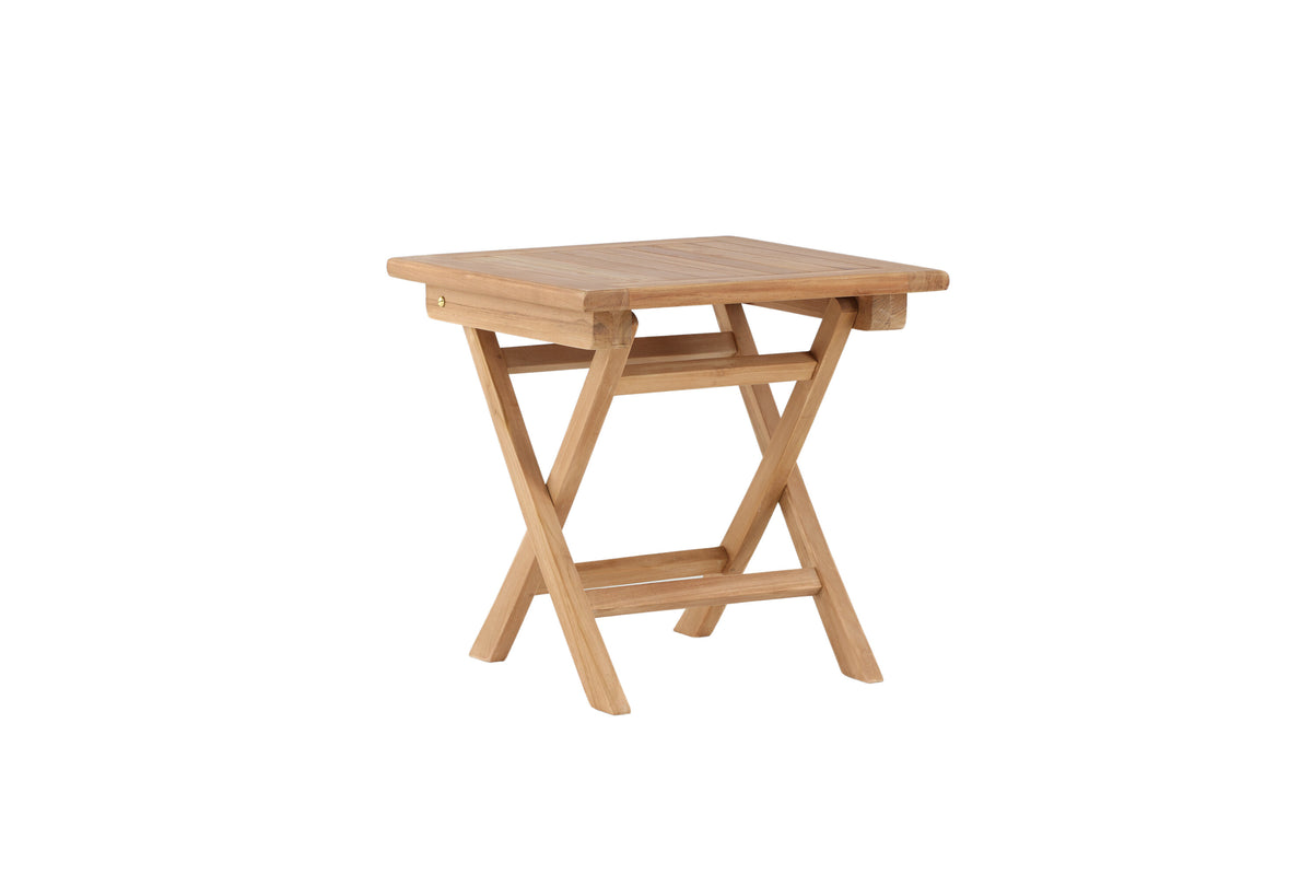 Kenya soffbord 50x50 cm i naturfärgad teak