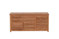 Trento dynlåda 50x130x60 cm i naturfärgad teak