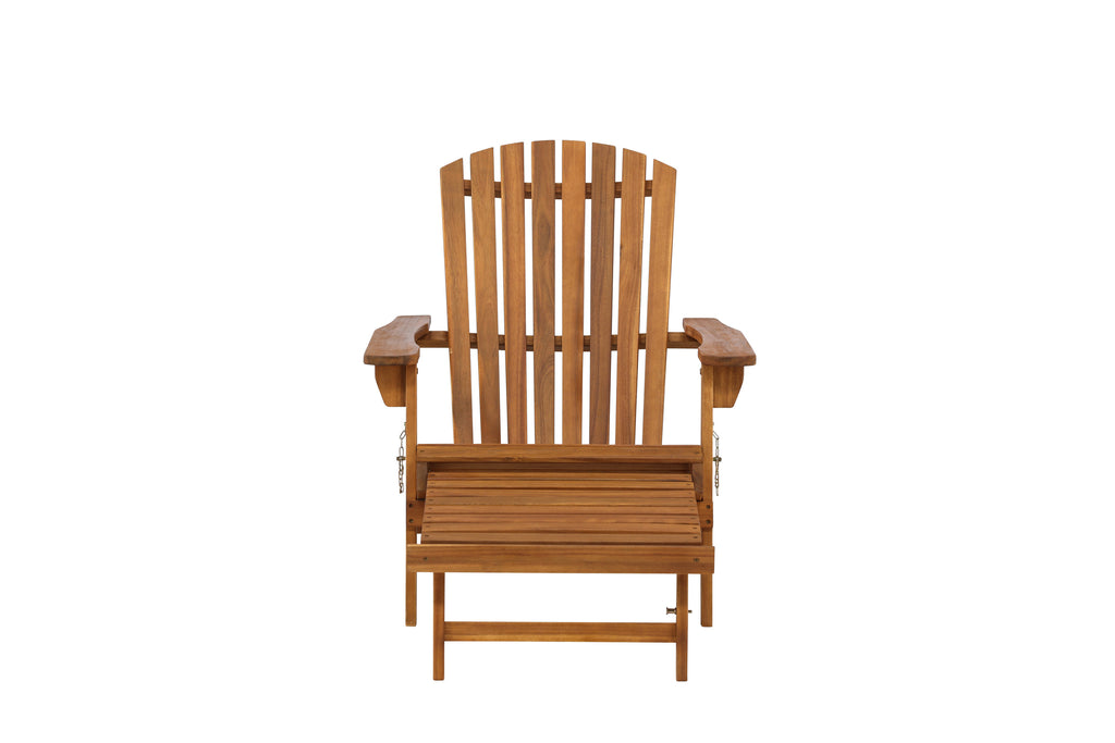 Tropea solsäng i naturfärgad akacia, FSC 100 %